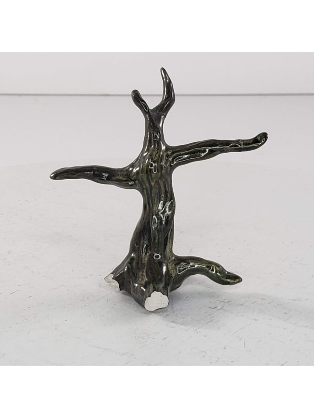 Hagen Renaker Owl Tree Miniature Figurine AS IS